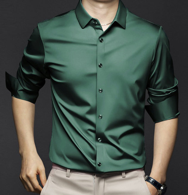 Men's Classic Wrinkle Resistant Shirt🔥Short Sleeves🔥(Buy 2 Free Shipping)