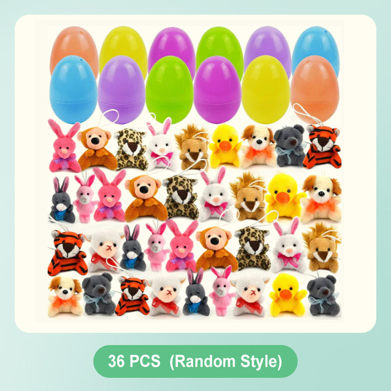 🎁Easter Hot Sale 50% OFF🎁Pre-filled Easter Eggs with Stuffed Animal Toys
