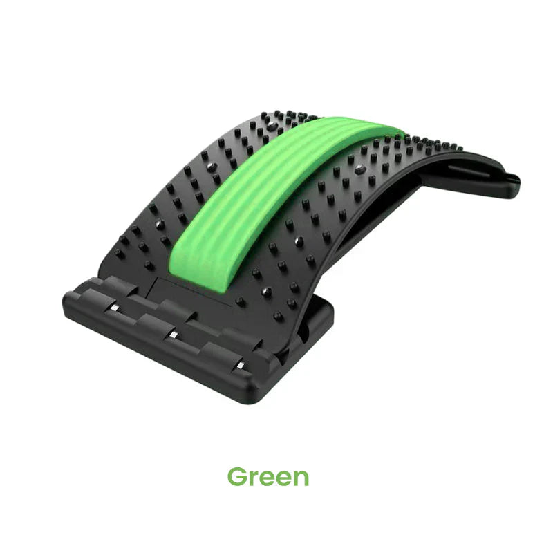 Magnetic Lumbar Stretcher – Acupressure Massage, Portable Design & Relieves Back Pain 🧘♂️✨