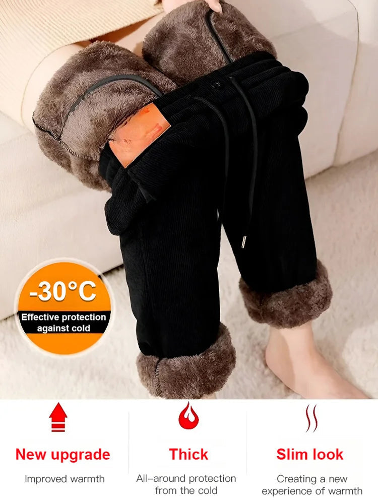 đžNEW HOT SALEđ„Womenâs High Waist Wide Leg Corduroy Pants