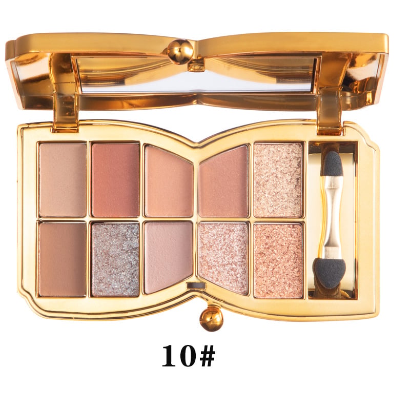 🔥Hot Sale - 49% off🔥✨10 colors glitter shimmer eyes shadow pallet
