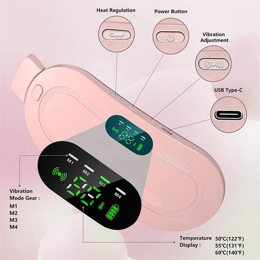 🎁Hot sale 49% OFF✨Wireless Menstrual Pain Massager – Soothing Heat, Anytime! 🌸🔥