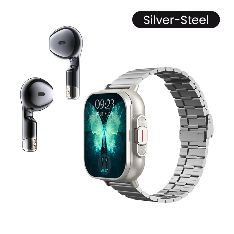 š„2025 New Hot Saleš„ 2-in-1 Bluetooth Earphones Smartwatch āļø Free Shipping