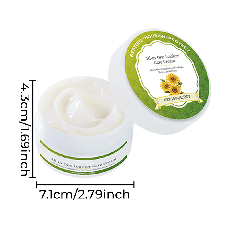 š„2025 Hot Saleš„All-in-One Leather Care Cream with Sponge