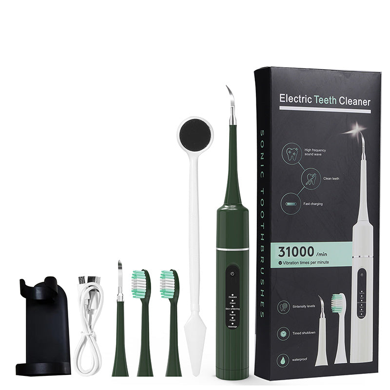 🔥2025 Hot Sale 50% OFF🦷 Sparkling Smile – Pro Ultrasonic Teeth Cleaner with Multi-Speed Control