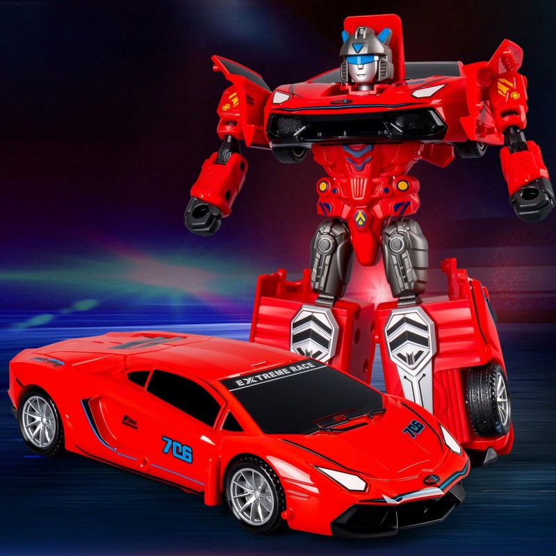 🖤 Black Friday Topper! 50% OFF ✨Collision Transform Toy Car for Kids