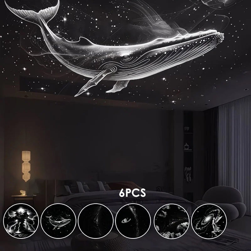 ๐ญ 50% OFF NOW! ๐ 2-in-1 Starry Sky Projector & Night Light โ Dual Modes, Interchangeable Films & USB Powered โ Calm Nights, Magical Rooms ๐