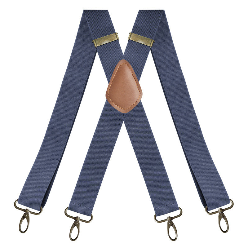 📢Limited-Time 50% OFF !! 🔥🖤Men's X-Back Suspenders with Hook Clips✨