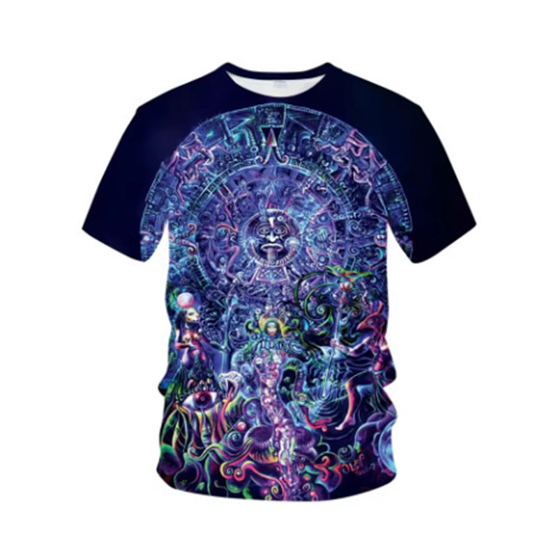 ⏰🔥LIMITED TIME 50% OFF! 👕 Vintage Tribal Art Short Sleeve Tee for Men – Bold, Stylish & Perfect for Everyday Wear ✨🔥