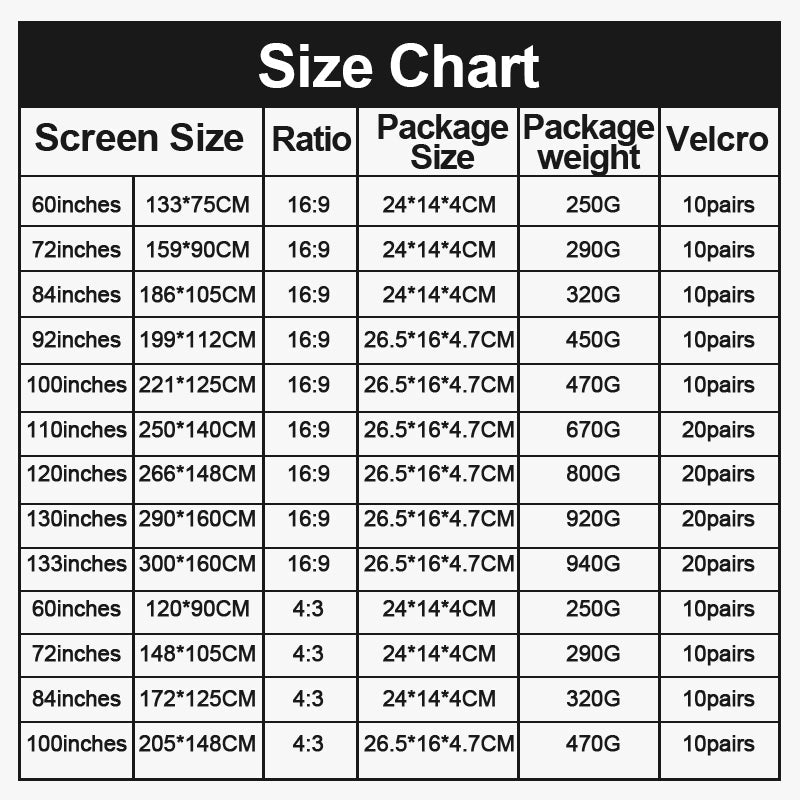 🔥New Arrivals Now on Sale-Portable Projector 4K Anti-Light Folding Screen