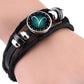 🎁Great Gift🌌Luminous 12 Constellations Bead Leather Woven Bracelet