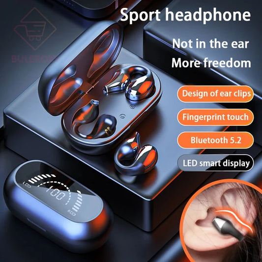 🔥New Year Promotion 50% OFF🔥Wireless Ear Clip Bone Conduction Headphones