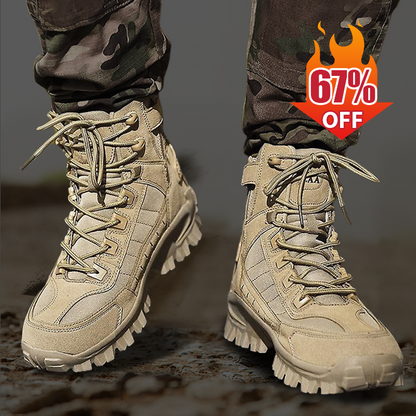 👢60% OFF LAST DAY! 🔥 Tactical Sports Boots - Waterproof & Non-Slip Grip, Reinforced Toe for Outdoor/Training/Military Use ⚡📦