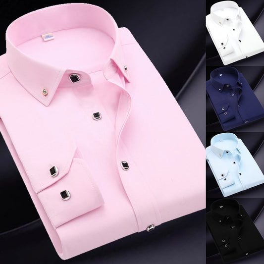 Men's High Quality Cotton Long Sleeve Shirts