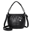 👜 50% OFF NOW! 🎀 Casual Pleated Bucket Leather Handbag – Soft Leather, Versatile Style & Adjustable Shoulder Strap ✨