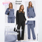 ⏳Limited-time 60% off⏰Women's Crew Neck Top & Drawstring Pants Set👚👖