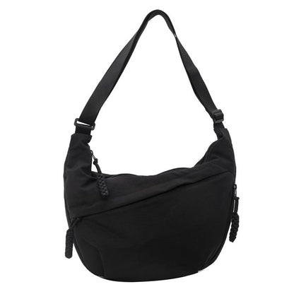 🔥Designer Direct Sales👜Women's Fashion Plain Color Nylon Crossbody Hobo Bag