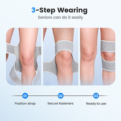 🥳2026 HOT SALE🥳💞50K+ SOLD!💥🛡️🌤️ 50% OFF! Adjustable Sport Knee Booster – Silicone grip, 4‑way stretch. Relieves strain during walks, hikes or workouts. Your joint’s best friend. 🦵💕