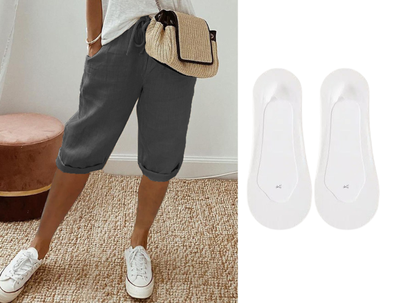 ⏳Time-Limited Special⏰Women's Casual Cotton Linen Capris