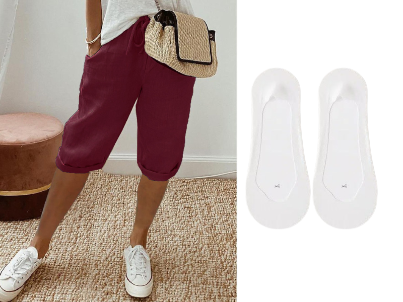 ⏳Time-Limited Special⏰Women's Casual Cotton Linen Capris