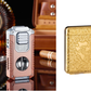 🎁New Year gifts🎊5-in-1 Refillable Cigar Torch Lighter with Cutter✨Buy 2, Free Shipping 🚚