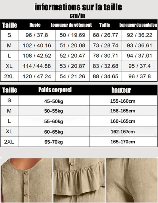 Women's Spring Summer 2 Piece Set - Lounge Set with Pockets (Buy 2, Free Shipping)