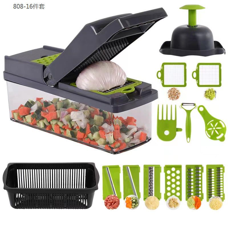 ⏳🔥LIMITED-TIME 50% OFF! 🥗 Multifunction Vegetable Slicer – Fast, Easy & Mess-Free Cooking ✨