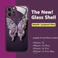 🔥2023 Hot Sale🔥Flat 3D Butterfly Pattern Glass Cover For iPhone