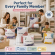 💐 BUY 2, GET 1 FREE!🧳No‑Pump Vacuum Storage Bags – Press & seal, no pump needed. Saves 80% space, keeps clothes dry & dust‑free. Perfect for bulky bedding & off‑season gear. 🛏️🗄️