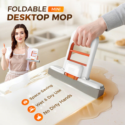 📢 ONLY TODAY ⭐ Buy 1 And Get 1 Free 🧹 Mini Mop SELF-WRINGING & portable