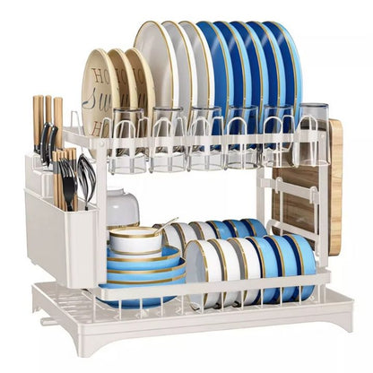 🔥50％ OFF🔥Premium 2-Tier Dish Rack✈️Free Shipping