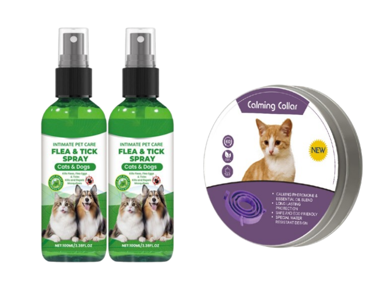 🔥Limited-time offer-Natural Flea & Tick Spray for Dogs and Cats