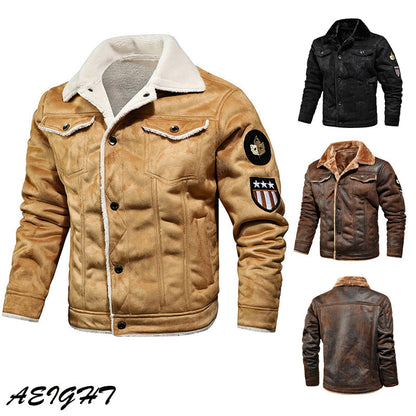 🔥Casual & Warm Men's Leather Jacket – Durable, Stylish & Comfortable! 🚛Free Shipping