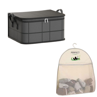 Dust-Proof Comforter and Bedding Organizer