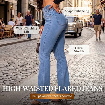 ✨ MADE TO FLATTER | High-Waist Stretch Flare Jeans -50%