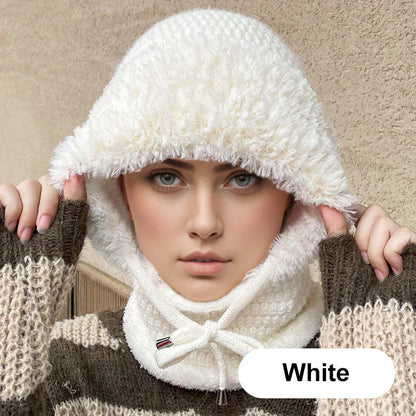 🔥Hot Sale 49% OFF🎁Women's Winter One-Piece Knitted Beanie Scarf Mask 4-in-1 Balaclava