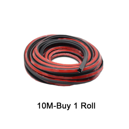 🚗 BUY 2 GET 1 FREE! 🛡️ Car Noise Reduction Rubber Seal Strip – Easy Installation, Effective Dust & Wind Noise Reduction for Doors and Windows 🔇