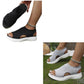 👡 Breathable knitted platform sandals for women – lightweight & comfortable