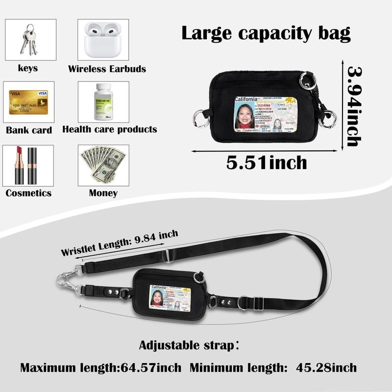 🔥BUY 3 GET 1 FREE ✨Adjustable Crossbody Phone Wallet Lanyard with Safety Breakaway Clasp
