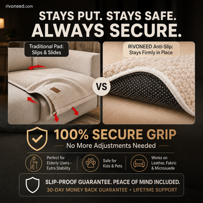 Thickened Non-Slip Sofa Cover – Ultra-Soft, Washable, Scratch-Resistant & Pet-Friendly, 4 Colours 🛋️✨