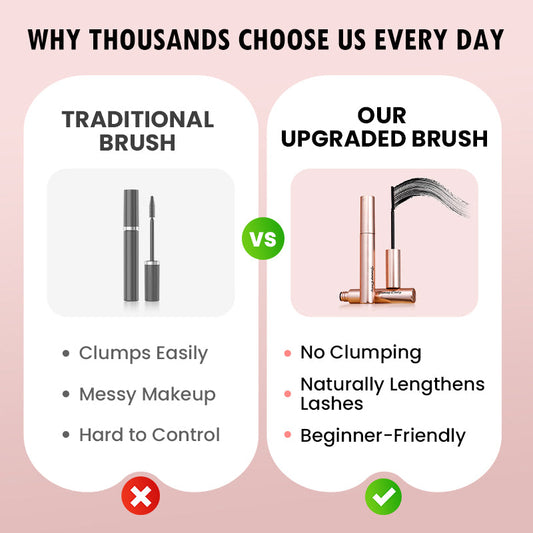 🔥 Hot Sale 60% OFF🔥🔥[Waterproof and Non-Smudging] Lengthening And Curling Long-lasting Mascara