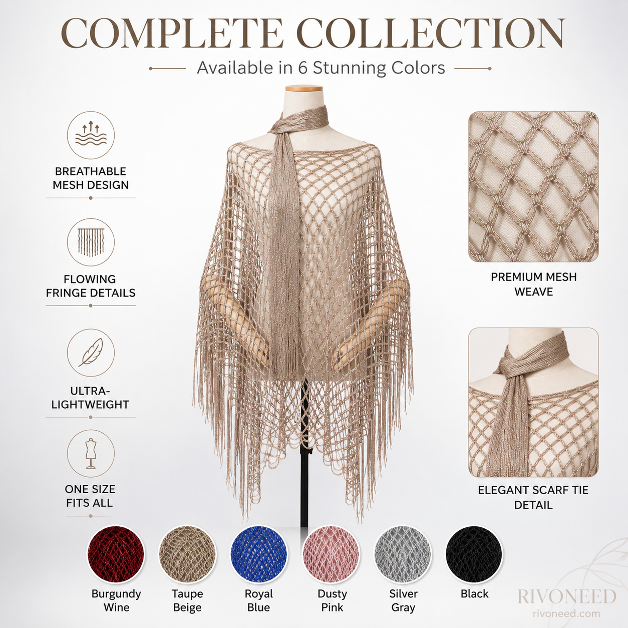 🏆 Last Day Special Price 💐Summer Metallic Crochet Cover-Up – Lightweight, Flowy & Effortlessly Stylish summer outfit