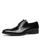 Men's high-end genuine leather exquisite carved leather shoes