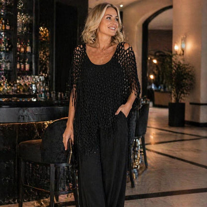 🏆 Last Day Special Price 💐Summer Metallic Crochet Cover-Up – Lightweight, Flowy & Effortlessly Stylish summer outfit