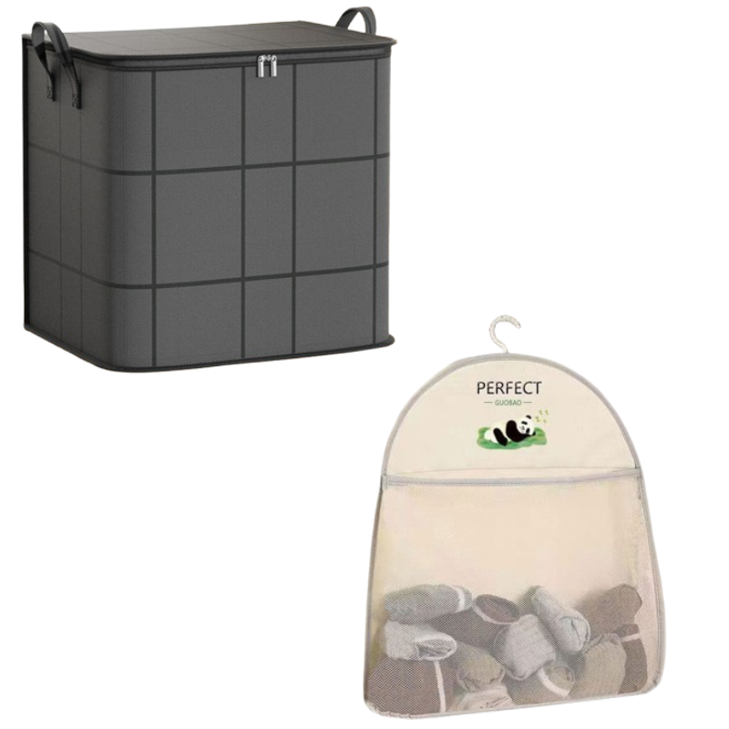 Dust-Proof Comforter and Bedding Organizer