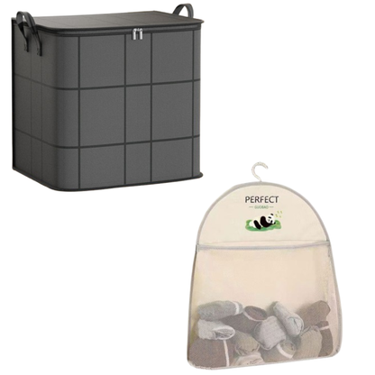 Dust-Proof Comforter and Bedding Organizer