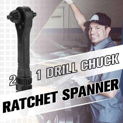 2 in 1 Drill Chuck Ratchet Spanner🔥Hot 2024 49% OFF🔥