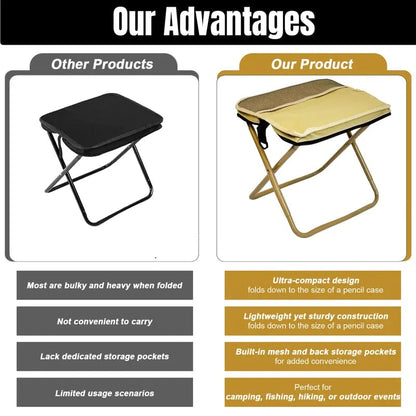✨Flash Sale 49% OFF - Foldable Backpack Stool