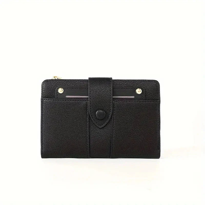 🔥Exclusive 2025 Luxury Sale✨Women's Premium RFID Leather Bifold Wallet(🩷Special Gift🩷Free)