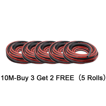 🚗 BUY 2 GET 1 FREE! 🛡️ Car Noise Reduction Rubber Seal Strip – Easy Installation, Effective Dust & Wind Noise Reduction for Doors and Windows 🔇